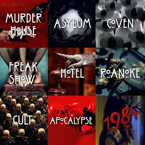 american horror story all seasons.